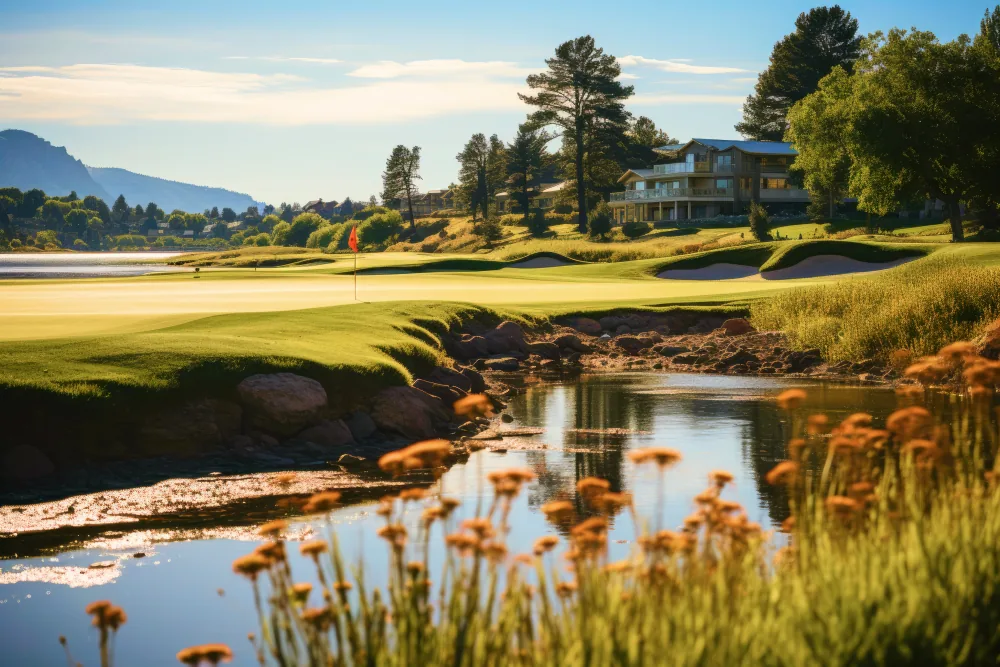 Vattenhantering på golfbanor: dammar, sjöar och bäckar